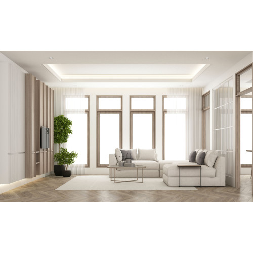 Profilé pour rubans led avec diffuseur saillie mini 8MM BLANC