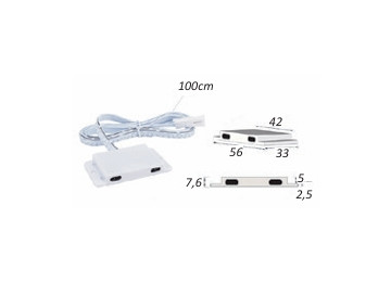 DETECTEUR POUR RUBAN LED 24V 1-120 WATT DETECT 3