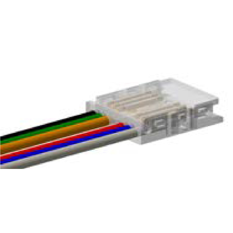 CONNECTEUR ALIMENTATION COB RGBTW 12MM