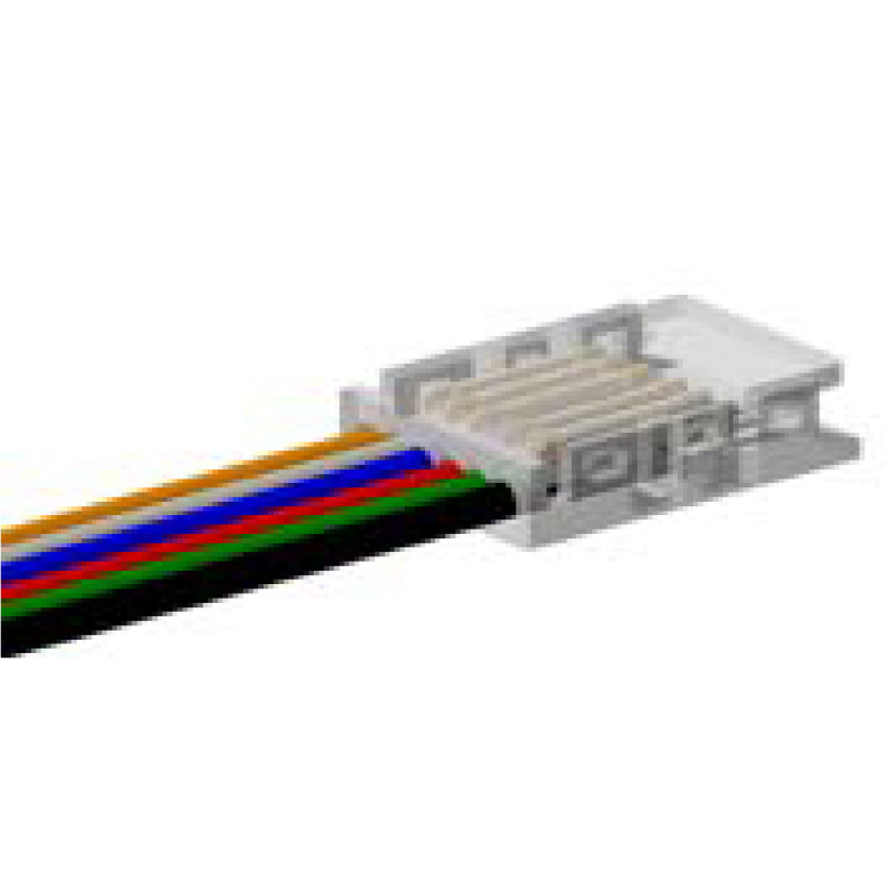 CONNECTEUR ALIMENTATION RUBAN RGBTW 10MM