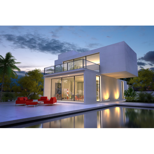 Appliques extérieures étanches ip65 à led BORGO 8W ANTHRACITE