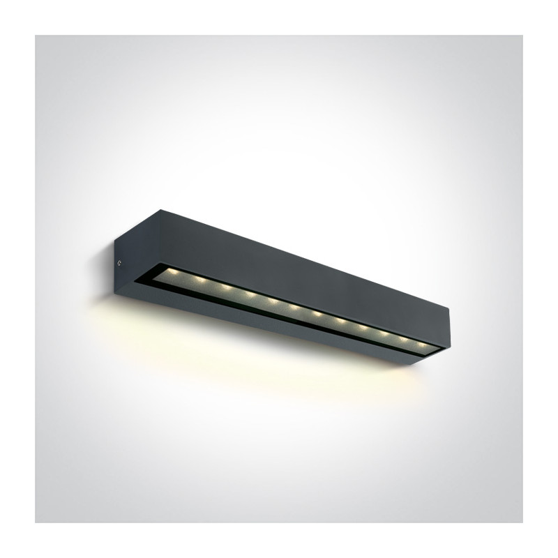 Appliques extérieures étanches ip65 à led BORGO 9W ANTHRACITE