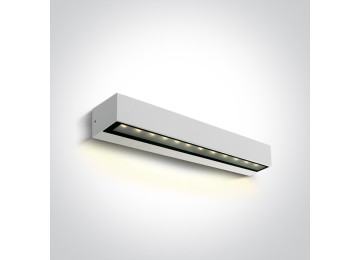 Appliques extérieures étanches ip65 à led BORGO 9W BLANC