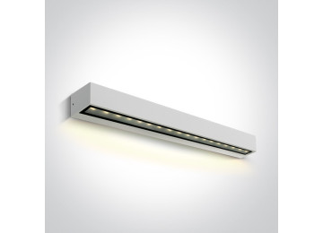 Appliques extérieures étanches ip65 à led BORGO 13W BLANC