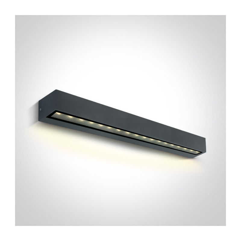Appliques extérieures étanches ip65 à led BORGO 13W ANTHRACITE
