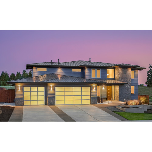 Appliques extérieures étanches ip65 gu10 direct/indirect CUBALED 2 NOIR