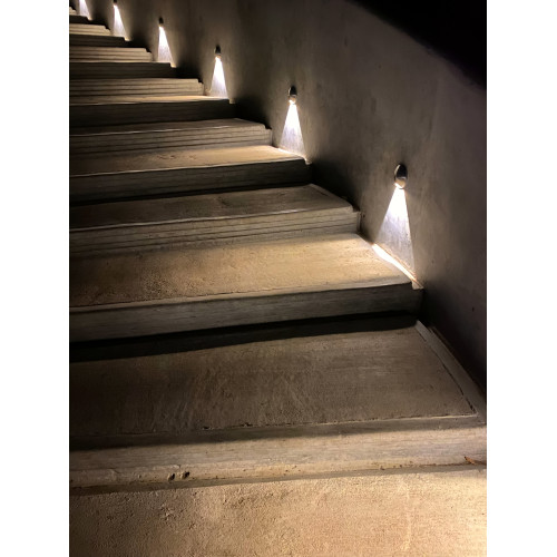 Encastrés muraux à led ip54 CAPRI-R 3WATT BLANC