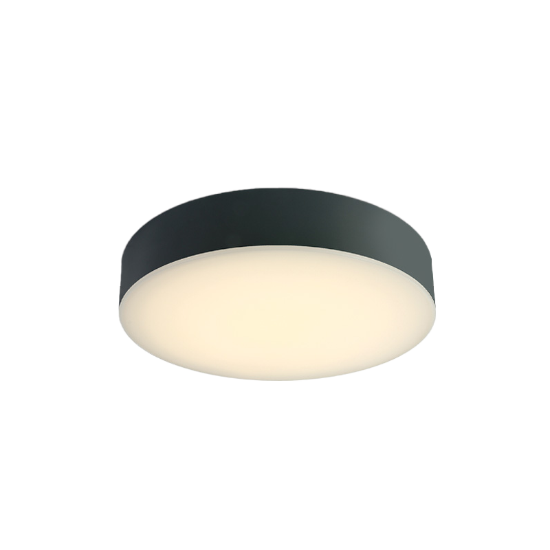 HUBLOTS ÉTANCHES À LED IP65 CCT 3000K/4000K/6500K PLAFIO 20W Ø320 NOIR