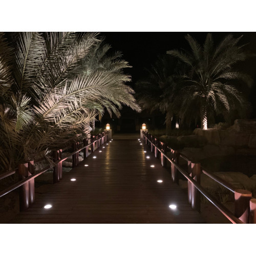 SPOTS SAILLIE DE SOL À LED DE BALISAGE SANS ENCASTREMENT IP67 IK10 BOLI 2x6W