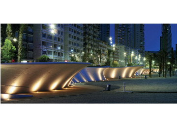 ENCASTRES EXTÉRIEURES à LED ÉTANCHES ip67 INCLINAISON REGLABLE WATERLED 9X1.5W