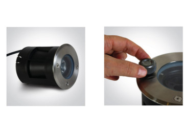 ENCASTRES EXTÉRIEURES à LED ÉTANCHES ip67 INCLINAISON REGLABLE WATERLED 9X1.5W