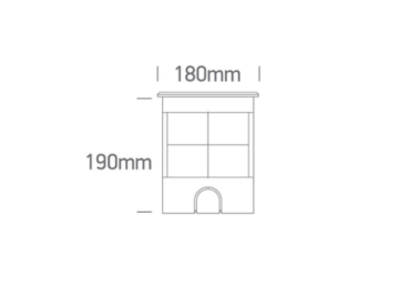 ENCASTRES EXTÉRIEURES à LED ÉTANCHES ip67 INCLINAISON REGLABLE WATERLED 9X1.5W