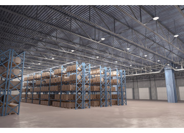 Armatures industrielles à led IP65 DIMMABLE CCT DE 60 A 200w HANGARLED/120W-200W