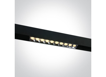 Spot Magnetique Starmagnet 12w  noir 3000K