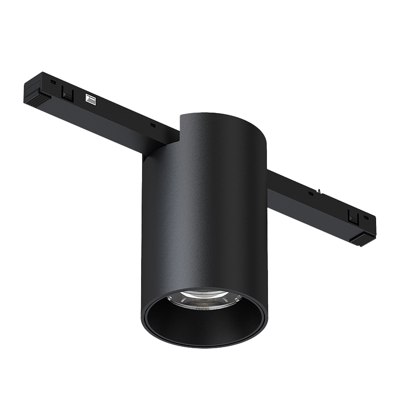 MINI SPOT magnetique 48V  8W noir 3000k GIORGIO