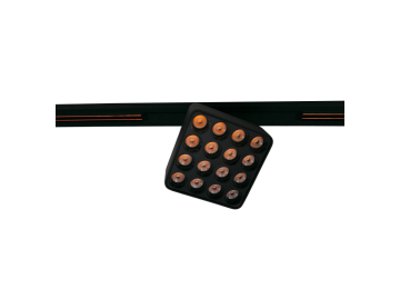 MINI SPOT 48V 16w noir 3000K LUIGI