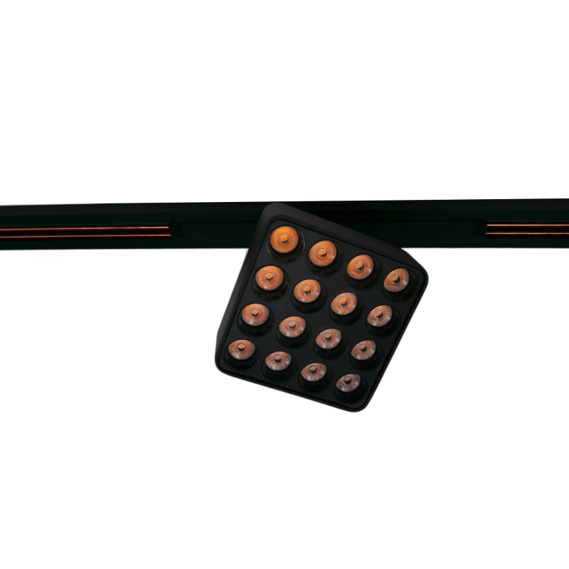 MINI SPOT 48V 16w noir 3000K LUIGI