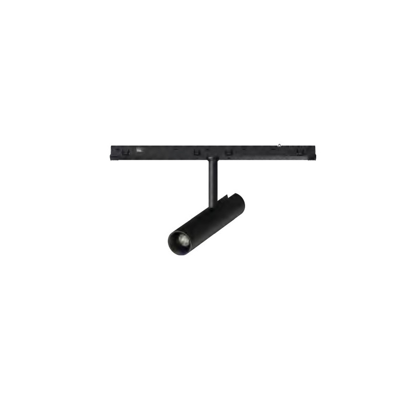 PROJECTEURS LED POUR MINI RAILS 48V IRC 90 TUBLED 3W NOIR