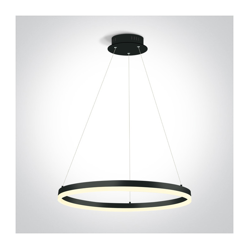 SUSPENSIONS DÉCORATIVES À LED SANTORIN 40W NOIR