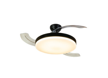VENTILATEURS DE PLAFOND DIMMABLES CCT FRESHLED NOIR