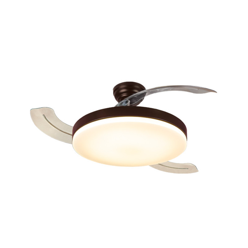 VENTILATEURS DE PLAFOND DIMMABLES CCT FRESHLED MARRON