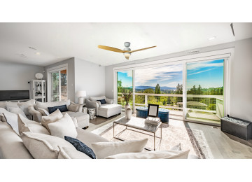 VENTILATEURS DE PLAFOND DIMMABLE CCT AIRLED 22W BLANC