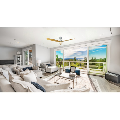 VENTILATEURS DE PLAFOND DIMMABLE CCT AIRLED 22W BLANC