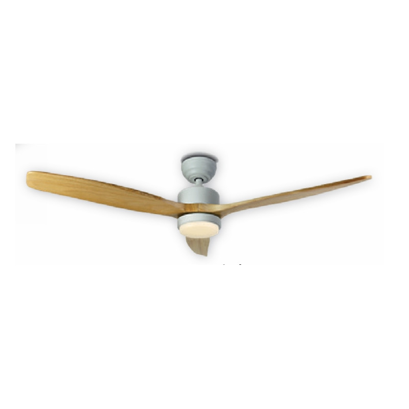 VENTILATEURS DE PLAFOND DIMMABLE CCT AIRLED 22W BOIS CLAIR