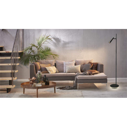 LISEUSES & LAMPADAIRE À LED ORIENTABLES LAMPADAIRE LED GOLF 3W+8W NOIR