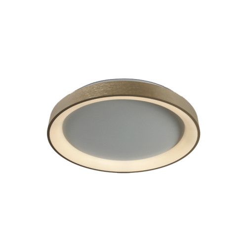 PLAFONNIERS À LED CCT 2700K-3000K-4000K DIMMABLE TIVOLI 30W DORE BROSSE