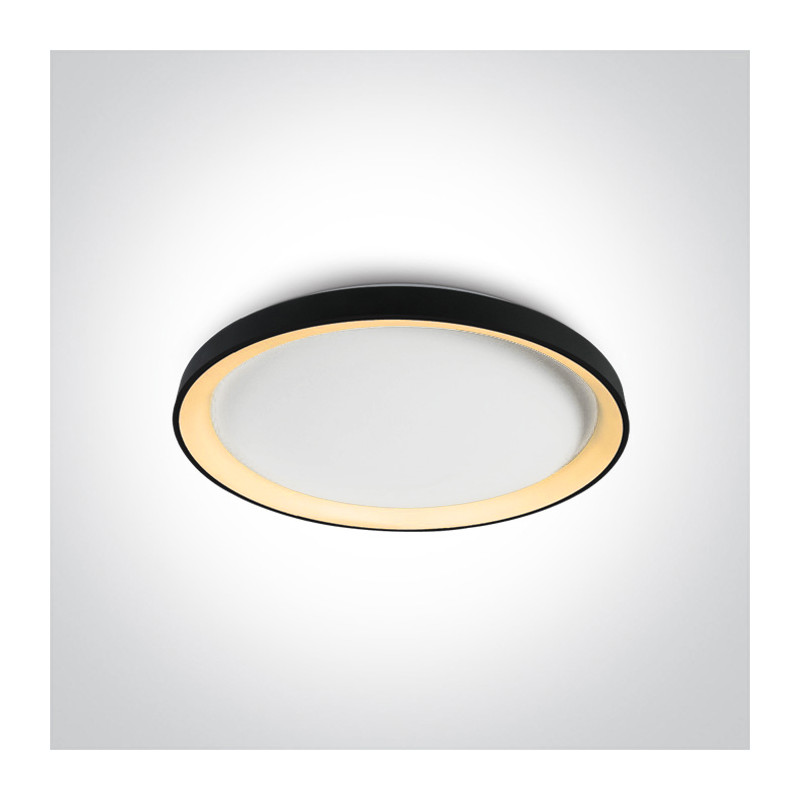 PLAFONNIERS À LED MODENE/RON 48 NOIR