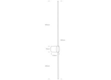 APPLIQUE LED VENETA 15W BLANC