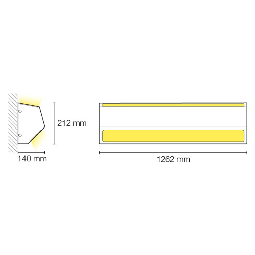 APPLIQUE LED POUR CHAMBRES MEDICALISEES TETE DE LIT DREAMLED 26