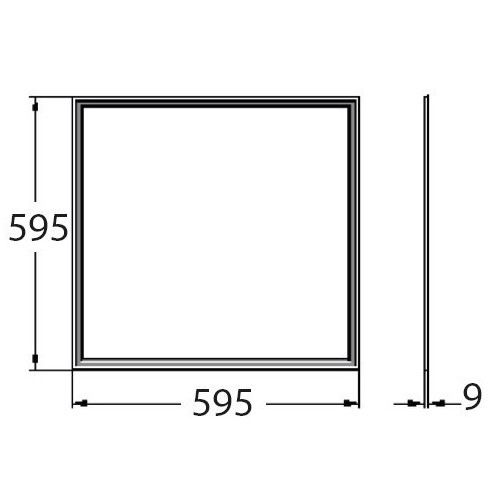 PANNEAU LED 60X60 /40W/cct dali