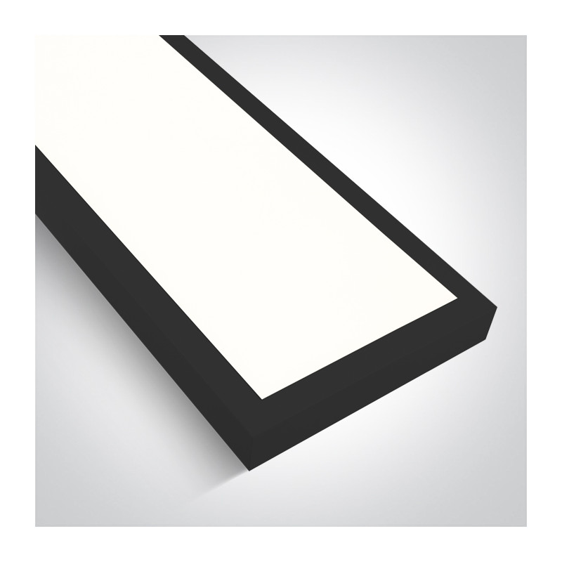 PLAFONNIERS À LED CCT UGR19/3000K/4000K/5700K BUROLIGHT 120X15 NOIR