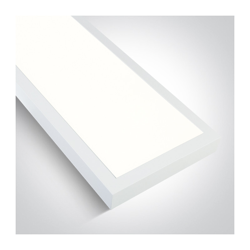 PLAFONNIERS À LED CCT UGR19/3000K/4000K/5700K BUROLIGHT 120X15 BLANC