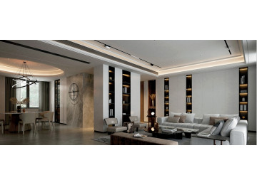 RAIL MAGNETIQUE ENCASTRE NOIR