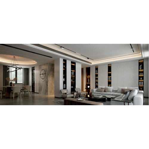 RAIL MAGNETIQUE ENCASTRE NOIR