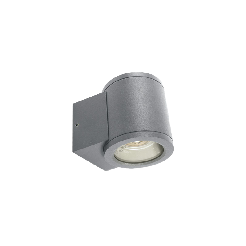 APPLIQUES EXTÉRIEURES ÉTANCHES ip54 CYL 1 GU10 1x10W GRIS