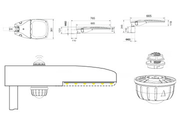PACIFIC LED 100W - 150W - 200W