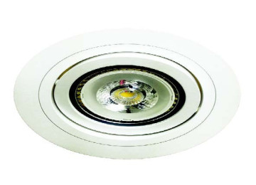 ENCASTRABLES LED MULTIDIRECTIONNELS POUR LAMPES AR111/37W KIT LED LRO 111/37W BLANC