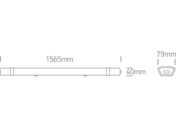 PLAFONNIERS & SUSPENSIONS À LED ÉTANCHES CONNECTABLES CONNECTLED 45