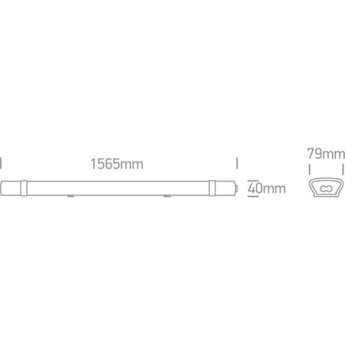 PLAFONNIERS & SUSPENSIONS À LED ÉTANCHES CONNECTABLES CONNECTLED 45