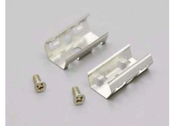 FIXATION EN ANGLE 25 X 13,2 X 9,2 MM (LA PAIRE)