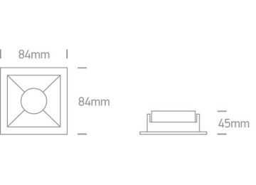 ENCASTRÉS LED LIVIS NOIR