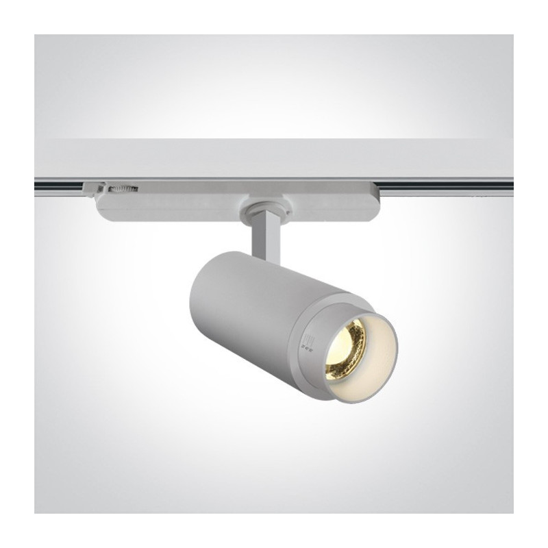 PROJECTEURS LED POUR RAILS 3 ALLUMAGES ZOOMLAND 15 BLANC