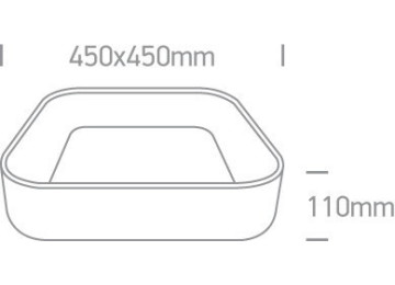 PLAFONNIERS À LED MODENE/CAR 38 NOIR