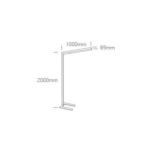 LAMPADAIRES LED DIMMABLE MARVELED2 BLANC