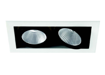 PROJECTEURS ENCASTRABLES MULTIDIRECTIONNELS À LED 15W SAM MCR LED 2X15W BLANC