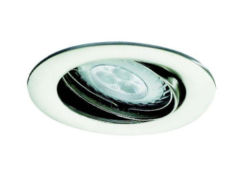 ENCASTRE LED  GU10 KIT LPO/5W ALU BROSSE